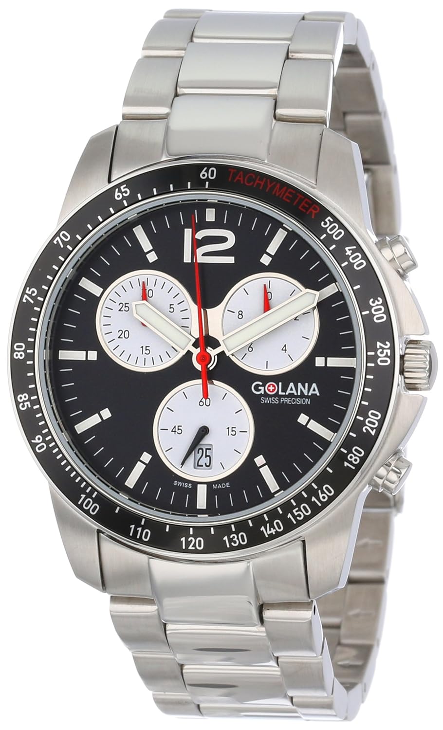 golana terra pro swiss made all terrain chronograph watch herren